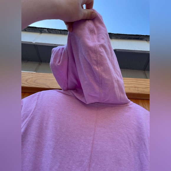 Great condition Pink Medium Nike Hoodie, Lightweight, High Neck - Picture 5 of 6